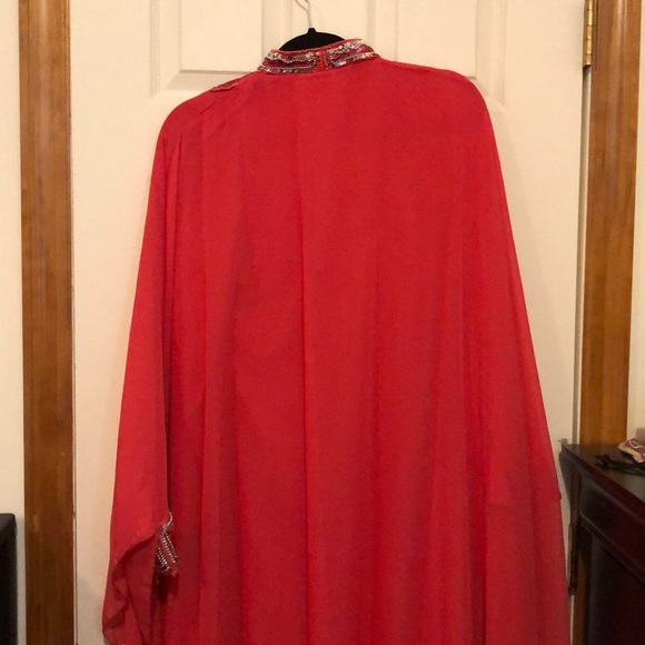 Beaded maxi dress abaya - Picture 5 of 6